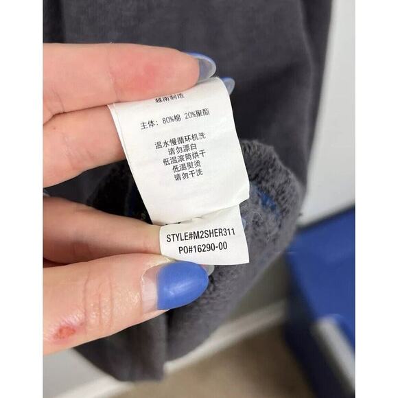 Prana Sherpa Crew Gray Sweatshirt Style #M2SHER311 Size 2XL Men’s - Picture 8 of 9